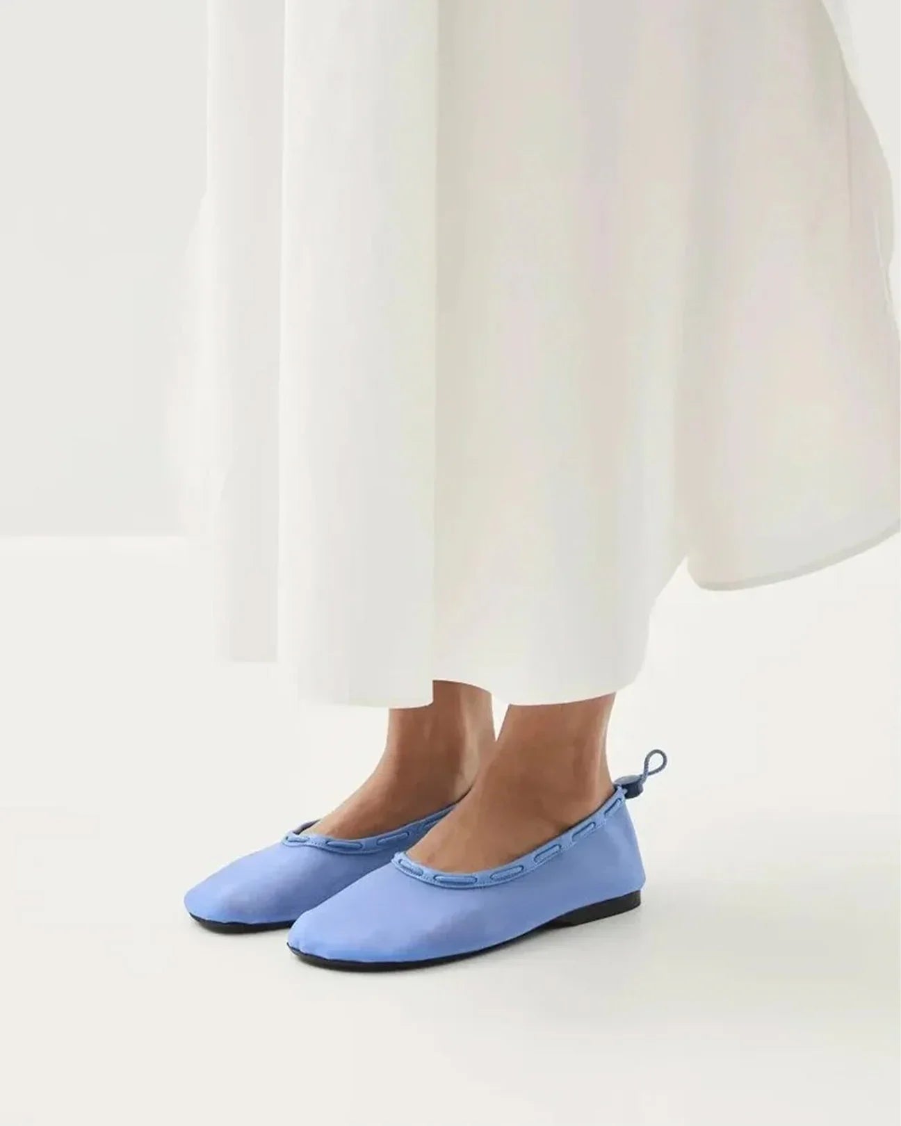 Gili Mesh Blue Flats