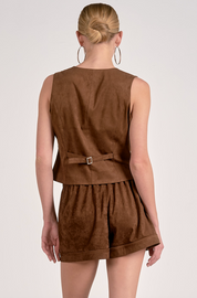 Suede Vest