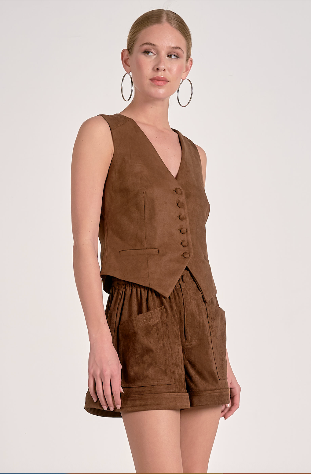 Suede Vest