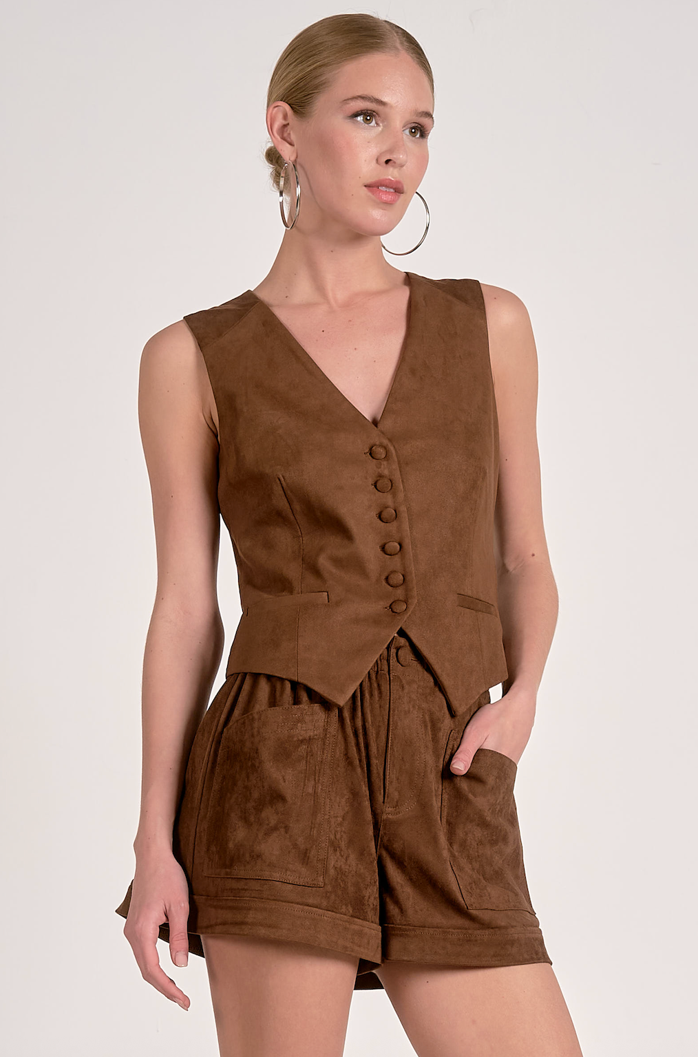 Suede Vest