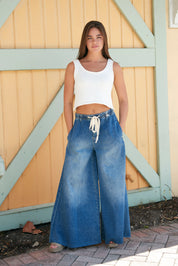 Bell Jar Palazzo Denim Pants