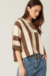 Vertical Striped Sweater