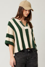 Vertical Striped Sweater