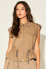 Utility Zip Up Vest