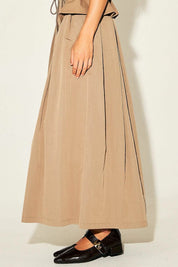 Pleated Wide Leg Pants