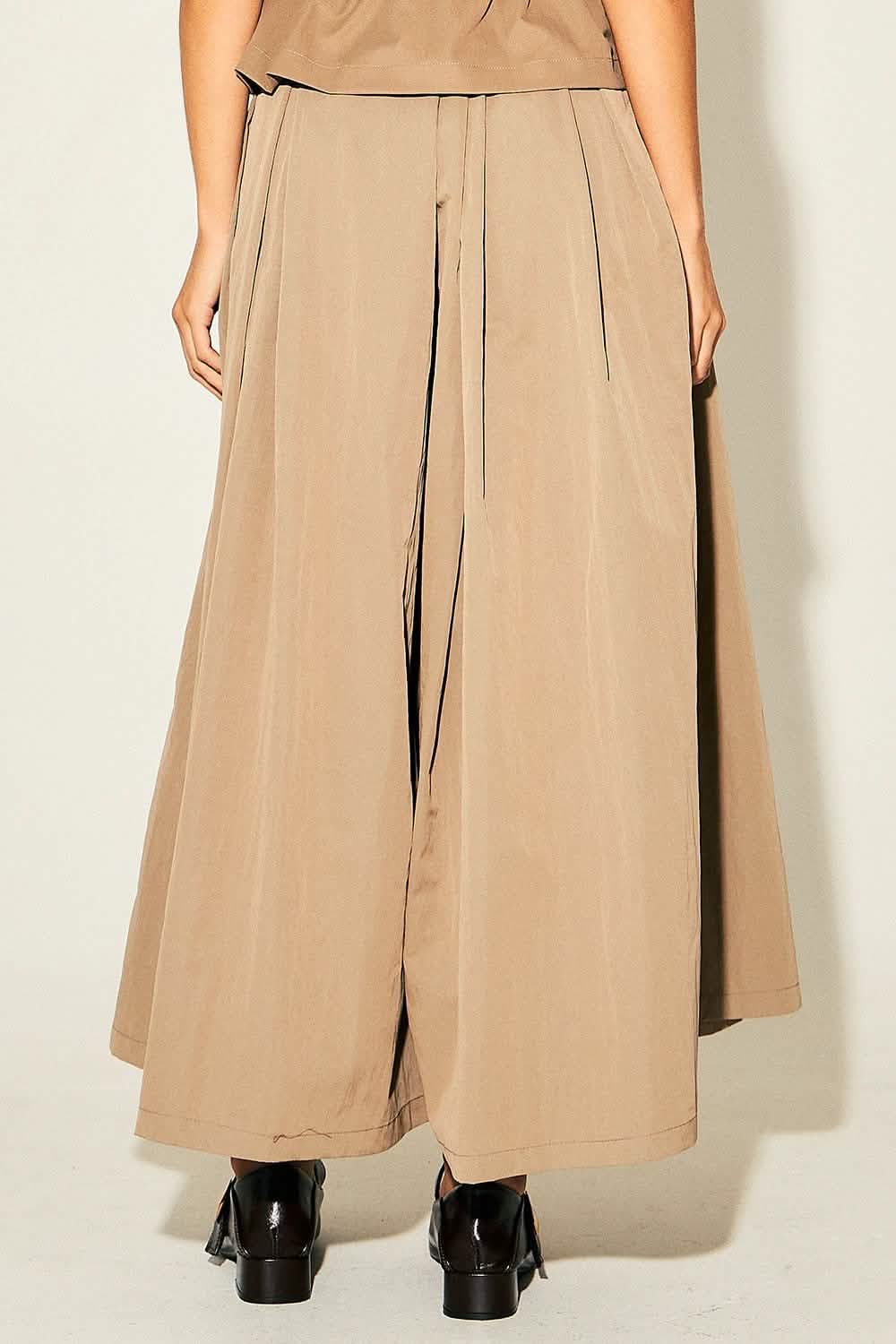 Pleated Wide Leg Pants