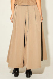 Pleated Wide Leg Pants