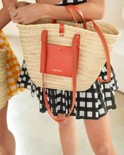Mini Straw Tote