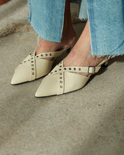 Zyra Leather Mule