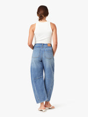 Harper Cropped Barrel Jeans