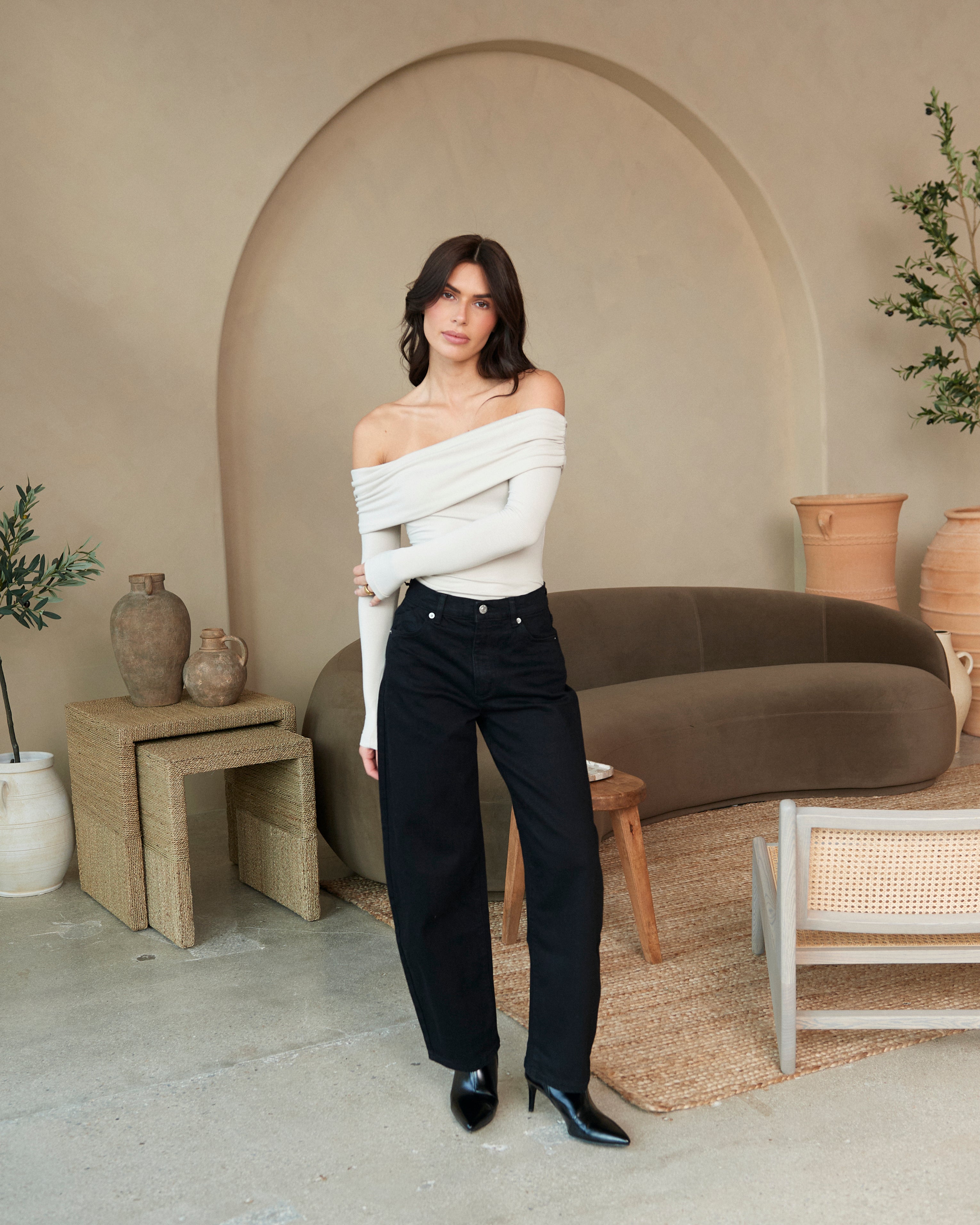 ROLLAS- Gigi Barrel Jean