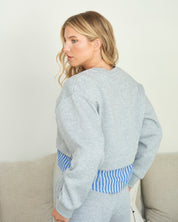 Surf Wash Poplin Crewneck