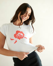 Rose Babydoll T-Shirt