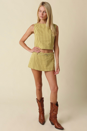 Amara Stripe Top
