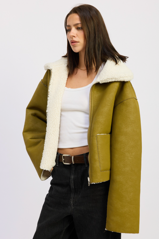 Reversible Sherpa Jacket