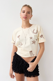 Cowboy Embo Tee