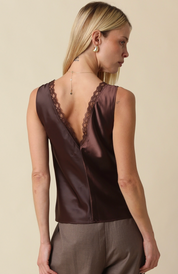 Noir Lace Top