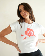 Rose Babydoll T-Shirt