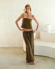 Air Linen Drawstring Pant
