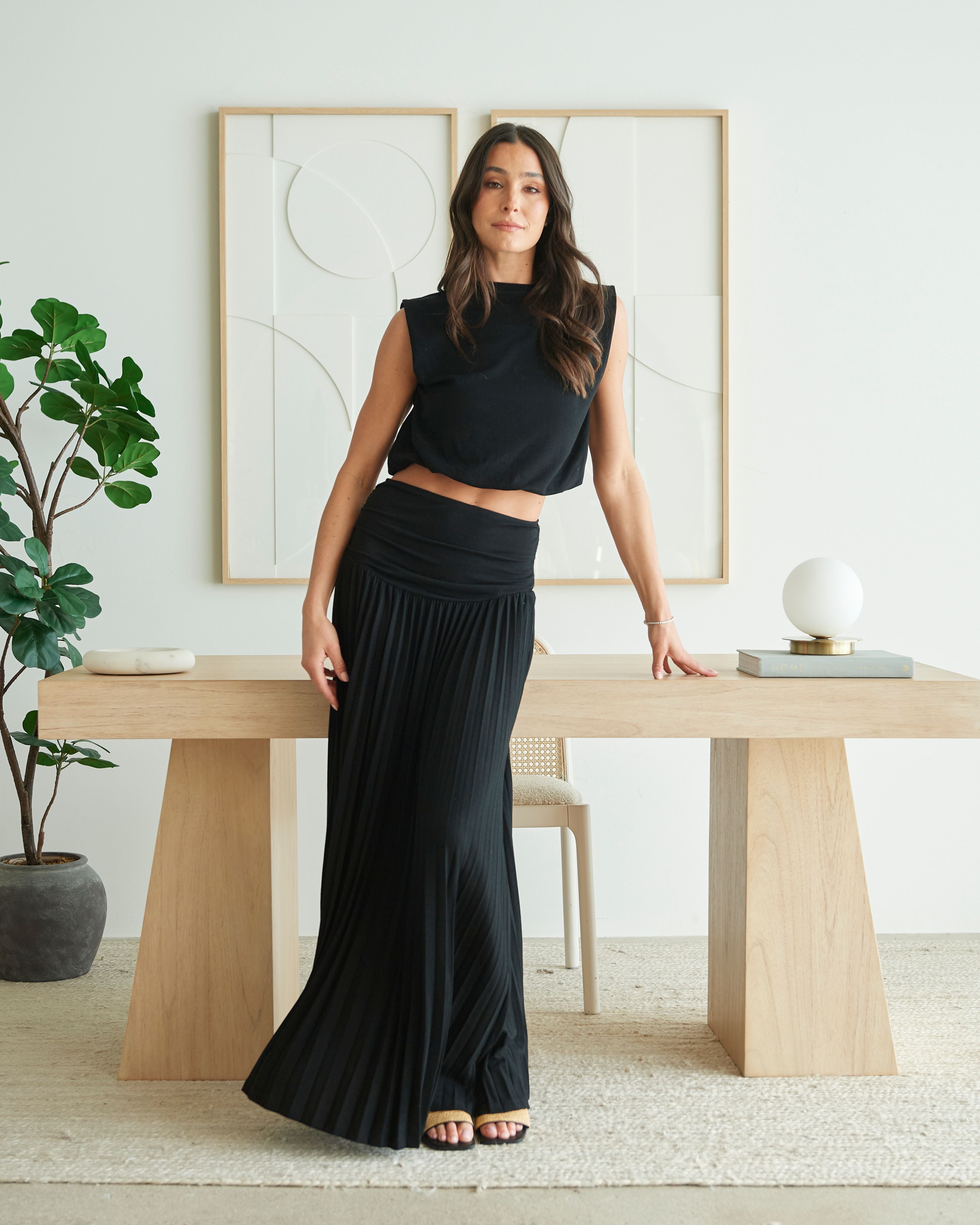 Field of Dreams Maxi Skirt