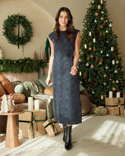 Open Back Column Dress