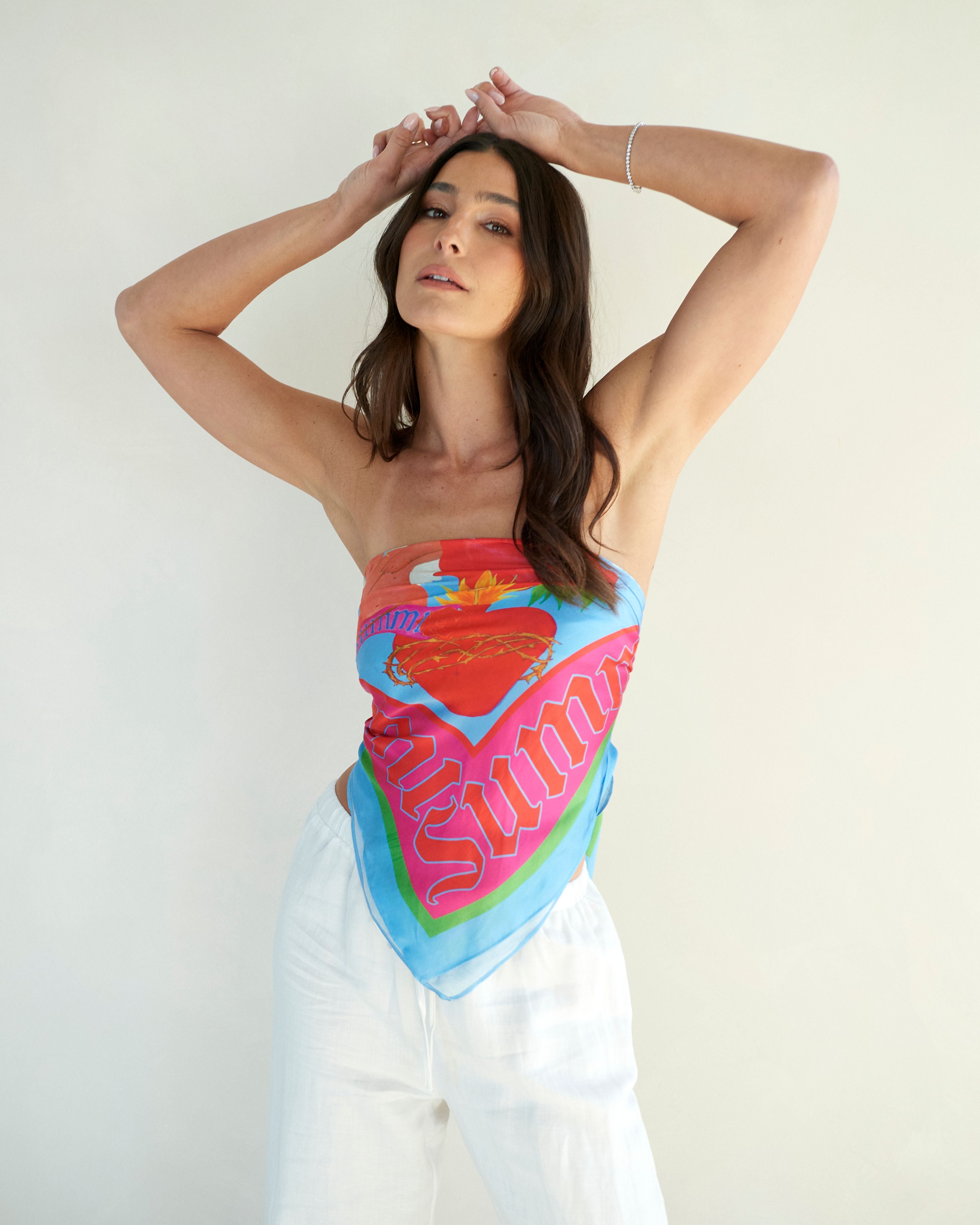 Capulet Scarf Top